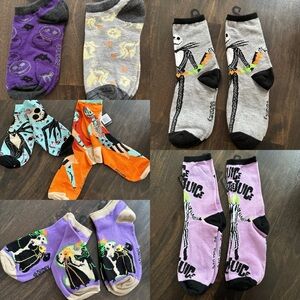Halloween Socks Nightmare Before Christmas Hocus Pocus Beetlejuice